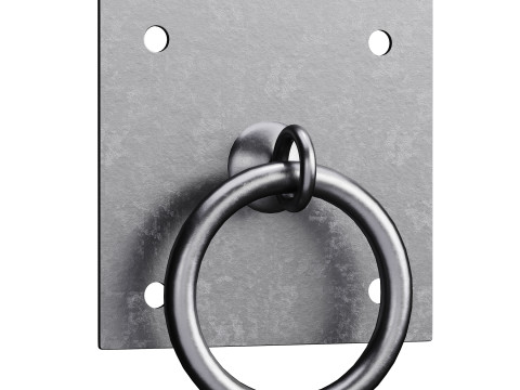 Cabinet Ring Pulls 3D Model