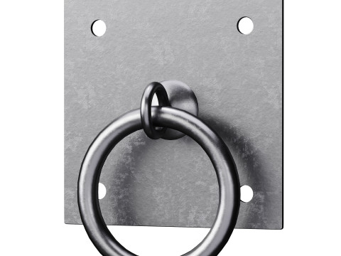 Cabinet Ring Pulls 3D Model