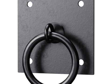 Cabinet Ring Pulls 3D Model