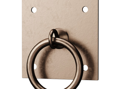 Cabinet Ring Pulls 3D Model