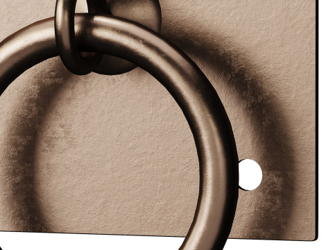 Cabinet Ring Pulls 3D Model
