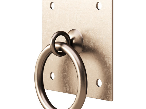 Cabinet Ring Pulls 3D Model