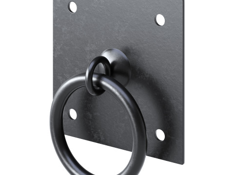 Cabinet Ring Pulls 3D Model