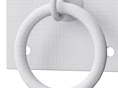 Cabinet Ring Pulls 3D Model