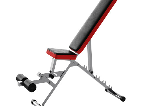 CCLIFE ZERRO Banco de Pesas Ajustable Banco de Abdominales Modèle 3D
