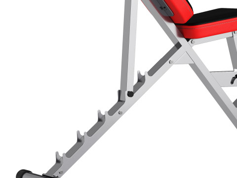 CCLIFE ZERRO Banco de Pesas Ajustable Banco de Abdominales Modèle 3D
