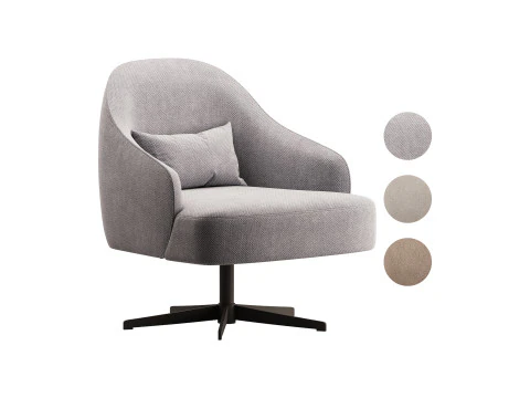 Silla Magnus Junior giratoria Modelo 3D