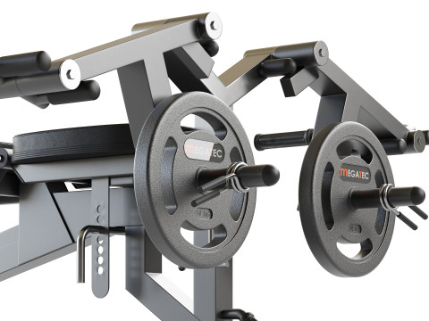 Chest Opening Accessory for Multifunction Bench 3D 모델