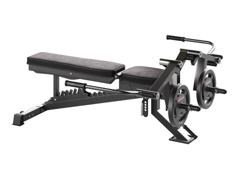 Chest Opening Accessory for Multifunction Bench 3D 모델