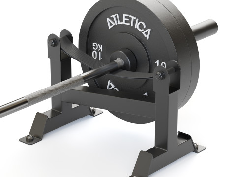Deadlift Station 3D Model