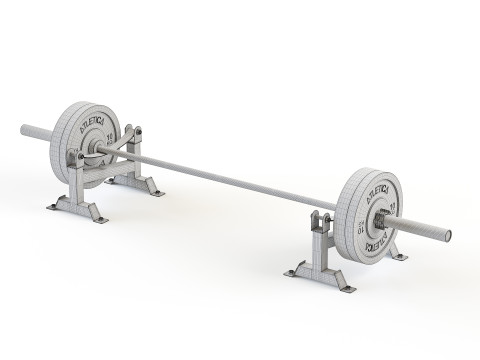 Deadlift Station 3D Model