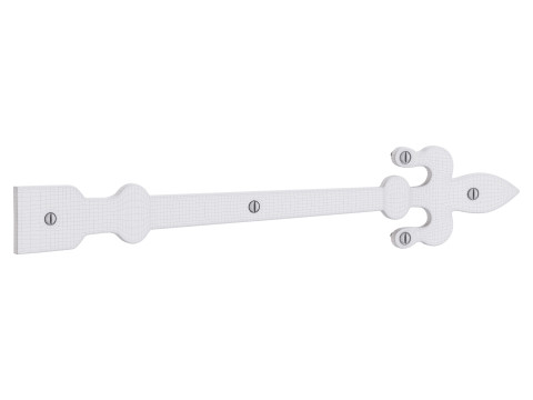 Decorative iron Strap 3D मॉडल