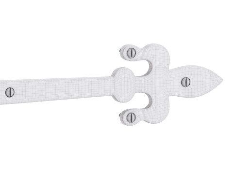 Decorative iron Strap 3D मॉडल