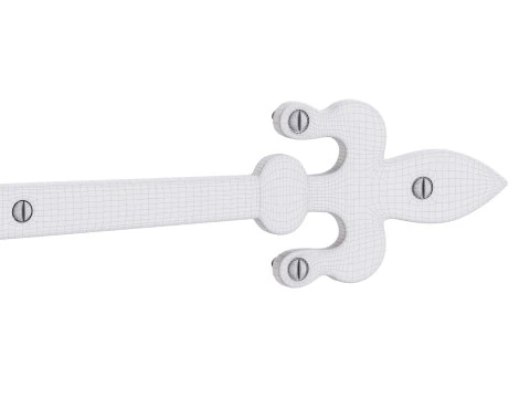 Decoratieve ijzeren riem 3D Model