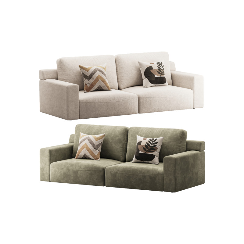 Divani Casa Gloria 3D Modell .c4d .max .obj .3ds .fbx .stl .blend
