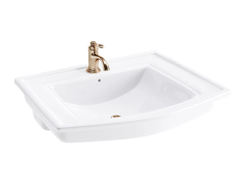 Florence Wall Mount Bathroom Vessel Sink 3D Model