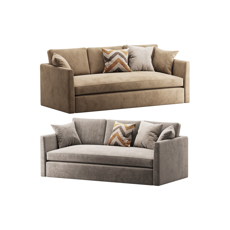 Hackney Sofa 3D 模型 .c4d .max .obj .3ds .fbx .stl .blend 