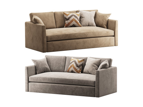 Hackney Sofa 3D-Modell