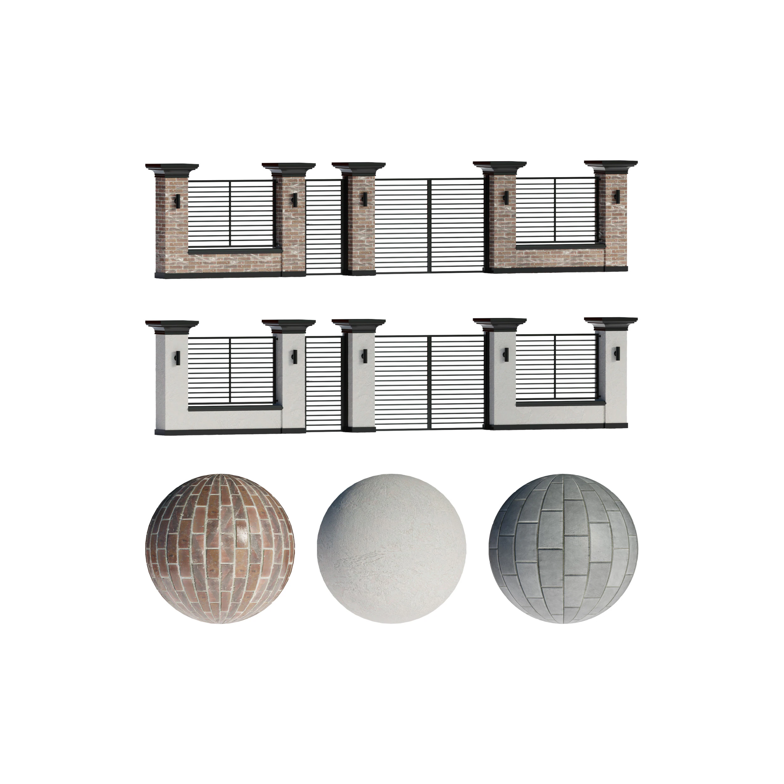 Hekwerk 01 3D Model .c4d .max .obj .3ds .fbx .stl .blend 