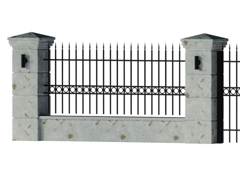 Fencing 02 Modello 3D
