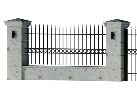 Fencing 02 3D Model