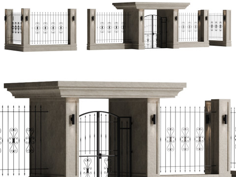 Fencing 6 Modelo 3D