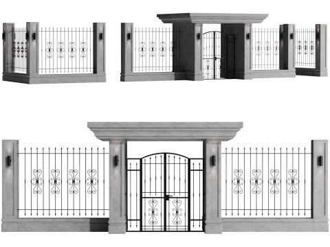 Fencing 6 Modelo 3D