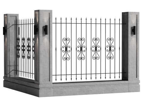 Fencing 6 Modelo 3D