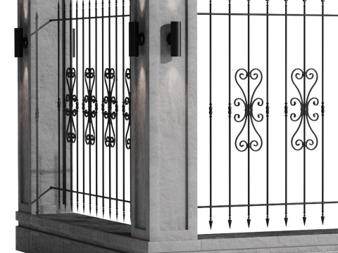 Fencing 6 Modelo 3D