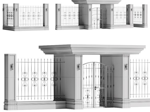 Fencing 6 Modelo 3D