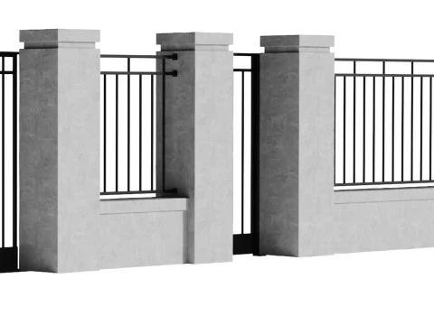 Fencing 10 3D Model