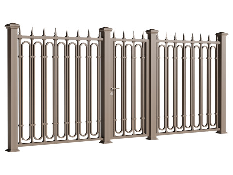 Fencing 11 3D Model