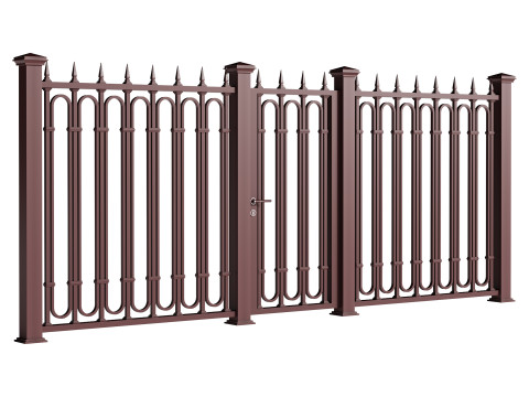 Fencing 11 3D Model