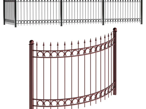 Fencing 12 3D Model