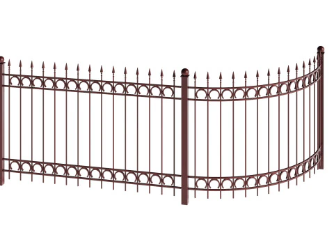 Fencing 12 3D Model