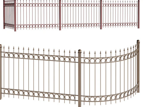 Fencing 12 3D Model