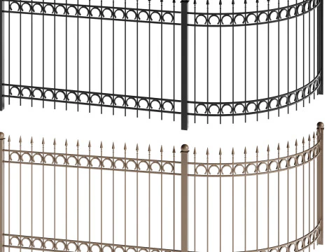 Fencing 12 3D Model