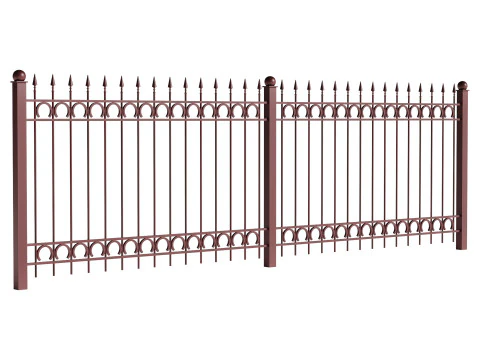 Fencing 12 3D Model