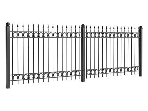 Fencing 12 3D Model