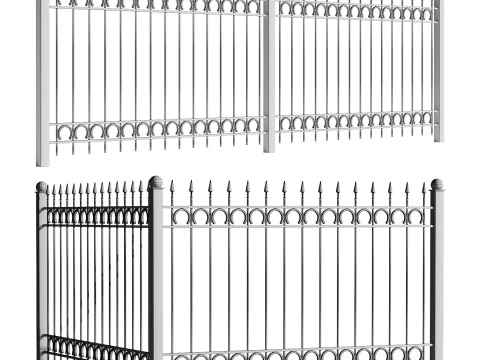 Fencing 12 3D Model