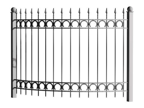 Fencing 12 3D Model