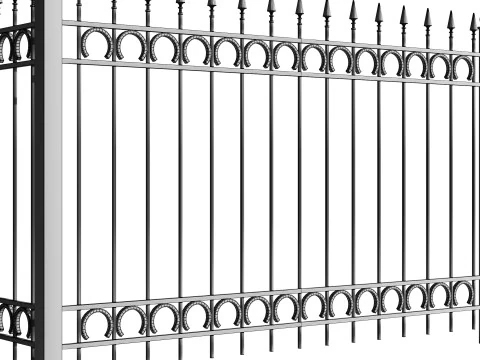 Fencing 12 3D Model