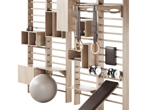 Gym equipment 07 3D Model