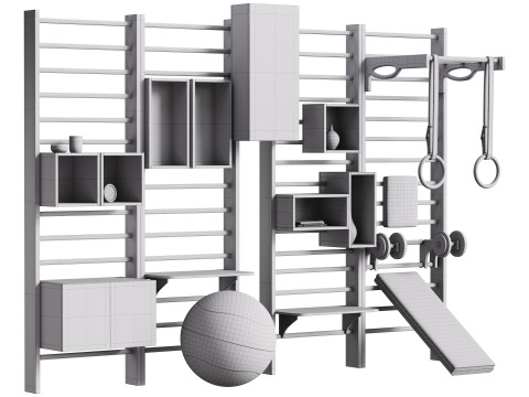 Gym equipment 07 Modèle 3D