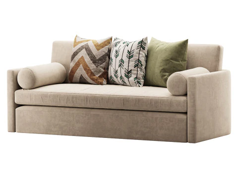 Kipton Sofa 3D Model