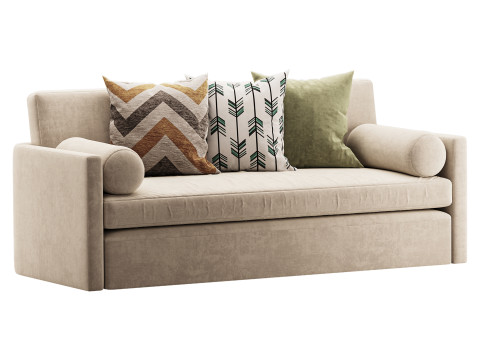 Kipton Sofa 3D Model