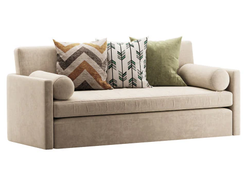 Kipton Sofa 3D Model