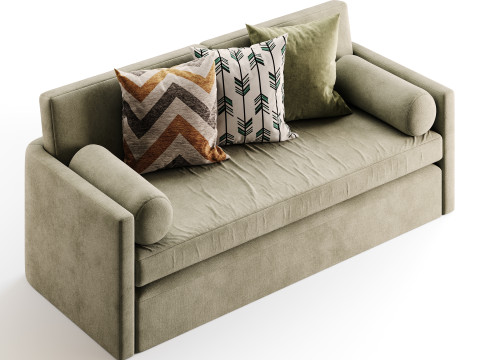 Kipton Sofa 3D Model