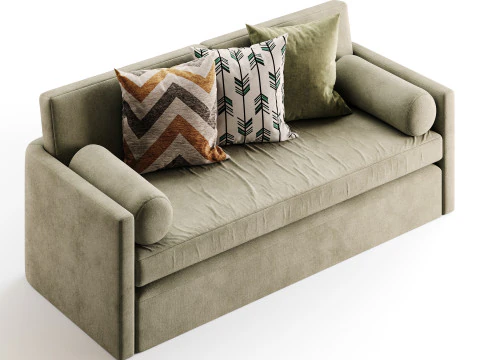 Kipton Sofa 3D Model