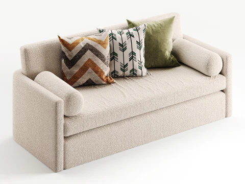 Kipton Sofa 3D Model